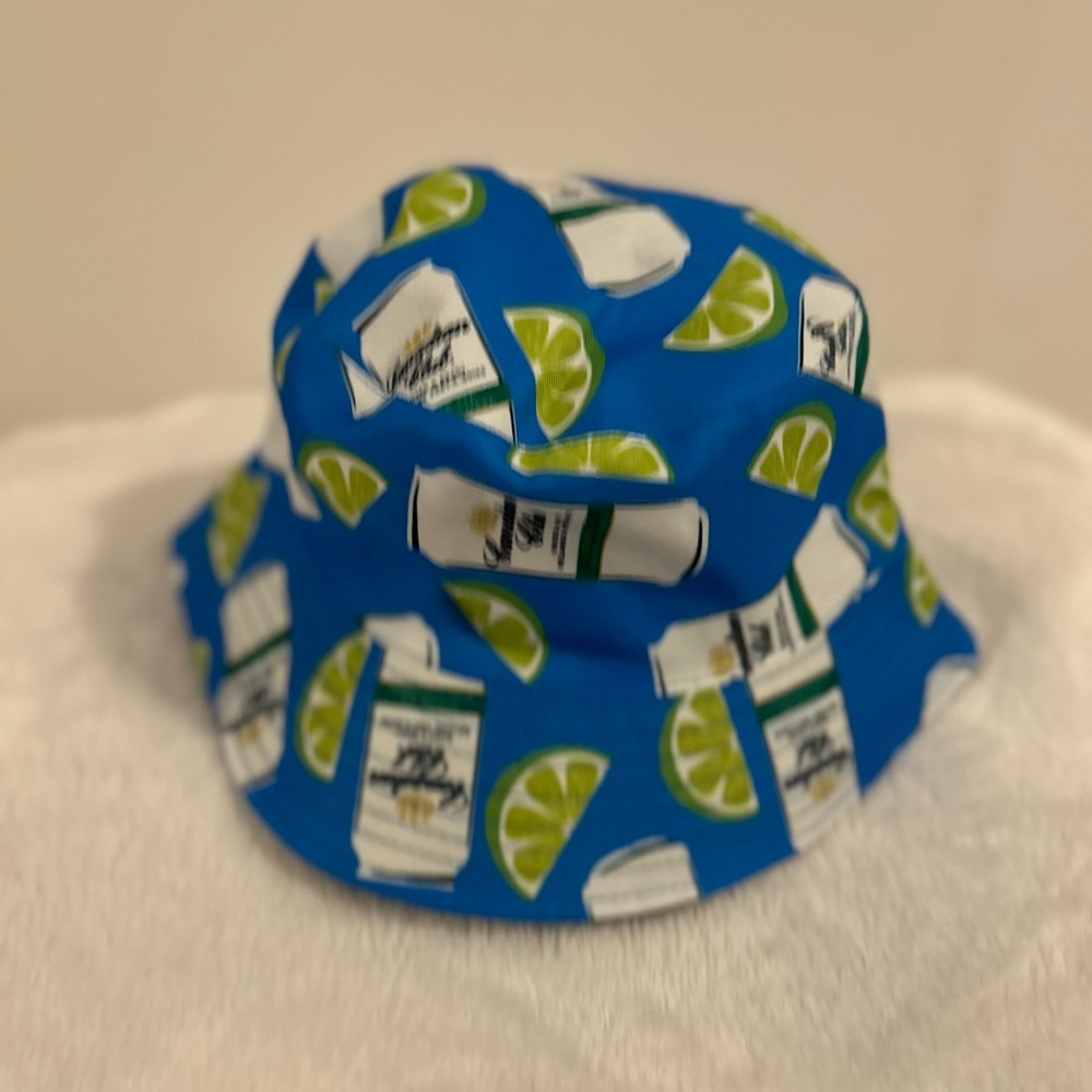 Canadian Club Bucket Hat Ginger
Ale Cocktail Blue Reversible